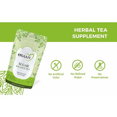 Oraah Sugar Balance Herbal Tea Powder 50 gm - Teas