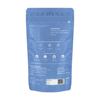 Oraah Herbal Tea Powder - Turmeric Ashwagandha 100 gm - Ashwagandha