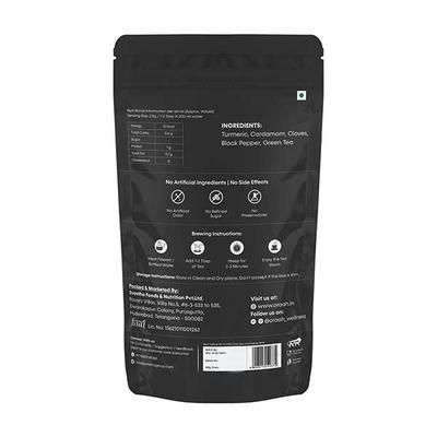 Oraah Green Tea Powder - Turmeric Pepper 100 gm - Teas