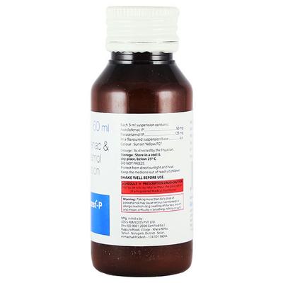 ACLOZEST P Suspension 60ml - Pain relief-Nsa