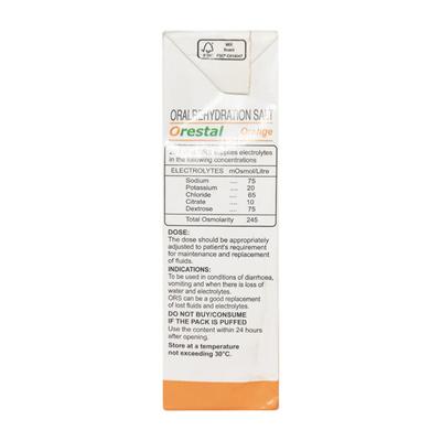 ORESTAL ORANGE FLAVOUR Liquid 200ml - Supplements-Ele