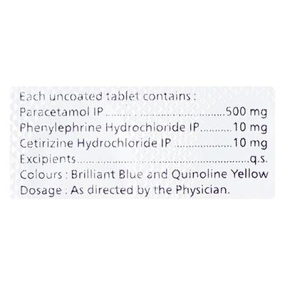 RHINOREST COLD Tablet 10's - Cough And Cold-Cou