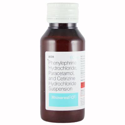 RHINOREST CF Suspension 60ml - Cough And Cold-Cou