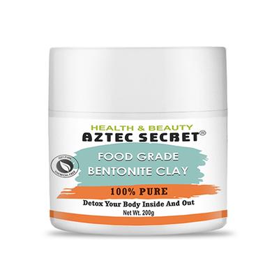 Aztec Secret Food Grade Calcium Bentonite Clay Powder 200 gm - Face Packs