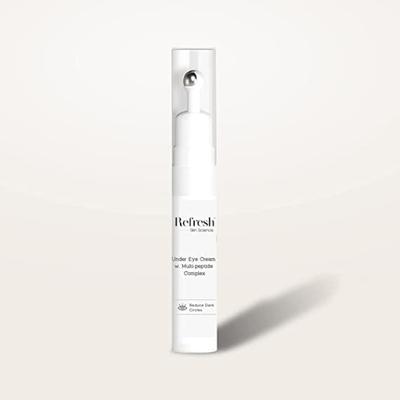 Refresh Skin Science Under Eye Cream with Multi Peptide Complex 15 ml - Under Eye Creams & Serums