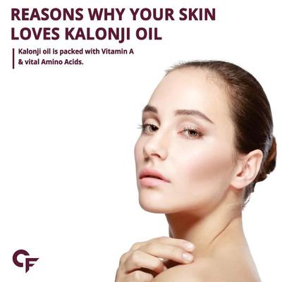 CF Cold Pressed Kalonji Nova Oil - Black Seed 100 ml - Hair Oils