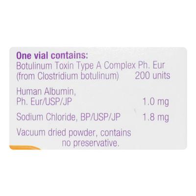 BOTOX 200iu Injection 1's - Muscle Spasm-Mus