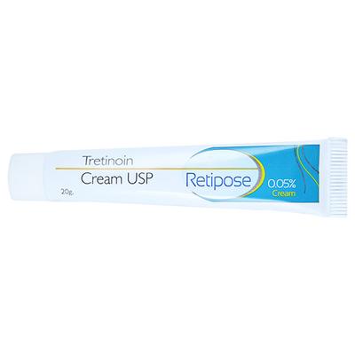 RETIPOSE 0.05% Cream 20gm - Acne-Acn