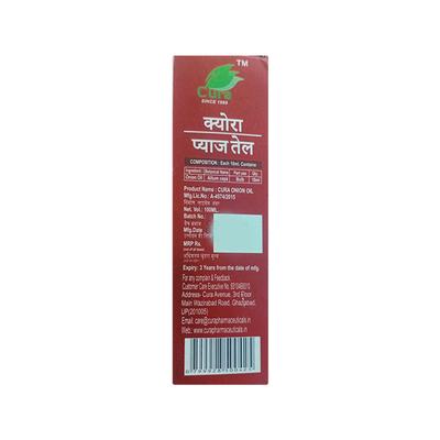 Cura Onion Oil 100 ml - Personal Care (Ayush)