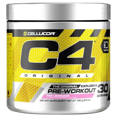 Cellucor C4 Original Pre Workout Powder - Pink Lemonade (30 Servings) 190 gm - Workout Essentials