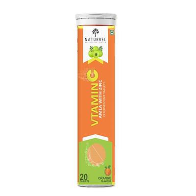 Naturrel Vitamin C Effervescent Tablet - Orange 20's - Vitamin C