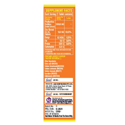 Naturrel Vitamin C Effervescent Tablet - Orange 20's - Vitamin C