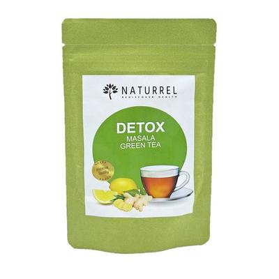 Naturrel Detox Masala Green Tea Powder 100 gm - Herbal/Green Teas