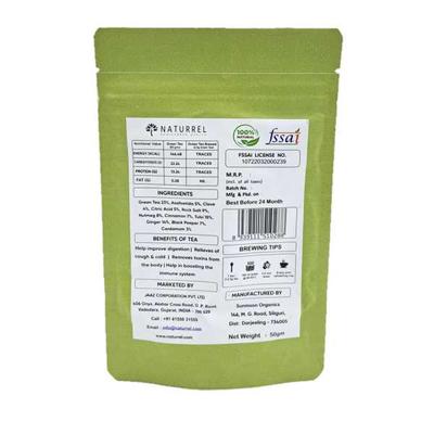 Naturrel Detox Masala Green Tea Powder 100 gm - Herbal/Green Teas