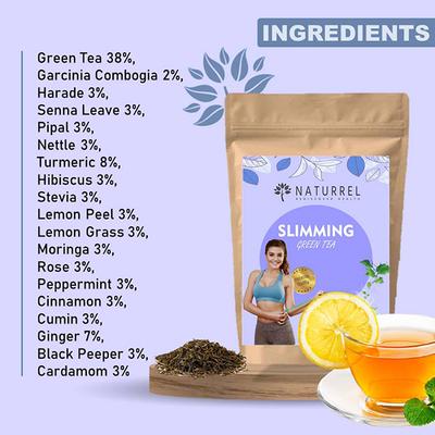 Naturrel Slimming Green Tea Powder 100 gm - Herbal/Green Teas