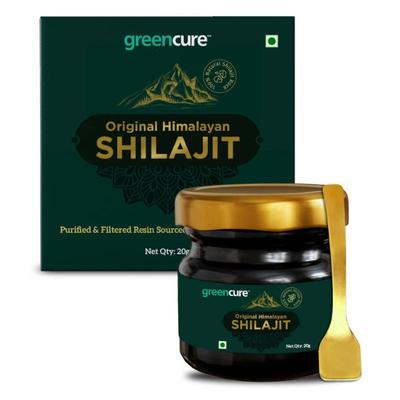Greencure Original Himalayan Shilajit Resin 20 gm - Speciality Medicines