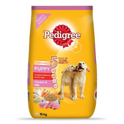 Pedigree Puppy Chicken & Milk 15000 gm - Petfood