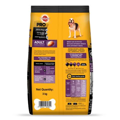 Pedigree Pro Adult Small Breed 3000 gm - Petfood