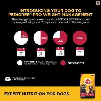 Pedigree Pro Adult Active (For Large Breed) 10000 gm - Petfood