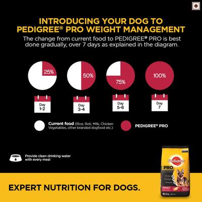 Pedigree Pro Adult Active (For Large Breed) 3000 gm - Petfood