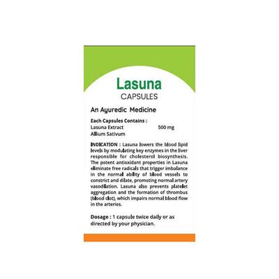 GH Lasuna Capsule 30's - Speciality Medicines