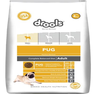Drools Pug Adult Premium Dog Food 4000 gm - Petfood