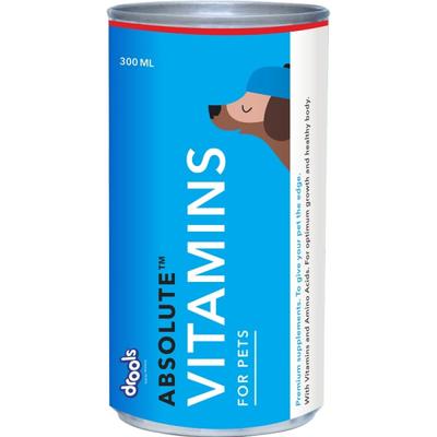 Drools Absolute Vitamin Syrup- Dog Supplement 300 ml - Petfood