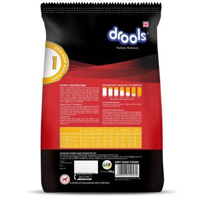 Drools Chicken and Egg Puppy Dog Food 10000 gm - Petfood