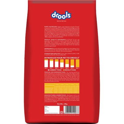 Drools Chicken & Egg Puppy Dry Dog Food (10kg+2kg Free) 12000gm - Petfood