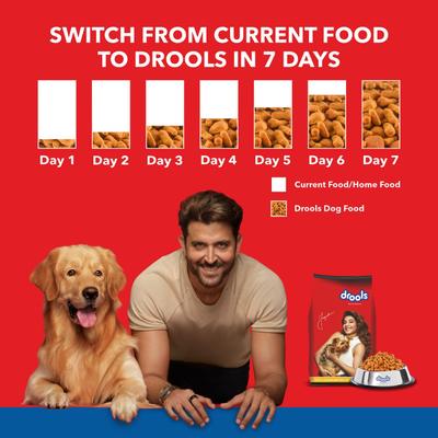 Drools Chicken & Egg Puppy Dry Dog Food (10kg+2kg Free) 12000gm - Petfood