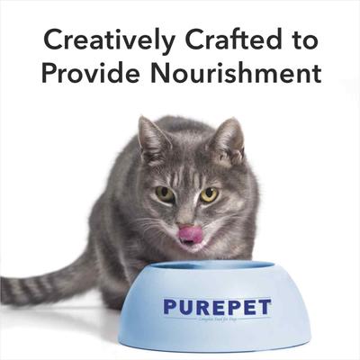 Purepet Wet Cat Food, Real Chicken and Chicken Liver in Gravy, 15 Pouches (15 x 70g) 1050 gm - Petfood