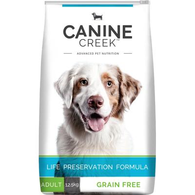 Canine Creek Adult Dry Dog Food, Ultra Premium - 12.5kg (+1kg Extra Free Inside) 13500 gm - Petfood
