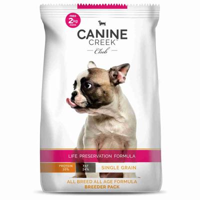 Canine Creek Club, Ultra Premium Dry Dog Food for All Lifestages - 10kg (+2kg Extra Free Inside) 12000 gm - Petfood
