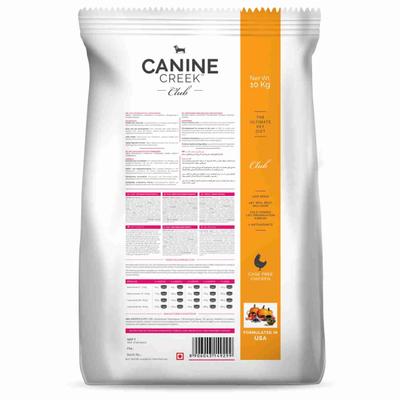 Canine Creek Club, Ultra Premium Dry Dog Food for All Lifestages - 10kg (+2kg Extra Free Inside) 12000 gm - Petfood