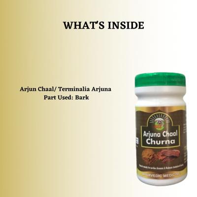 HASS Arjun Chaal Churna (Pack of 4 x 100 gm) 1's - Speciality Medicines