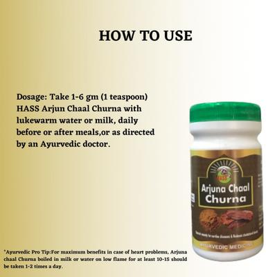 HASS Arjun Chaal Churna (Pack of 4 x 100 gm) 1's - Speciality Medicines