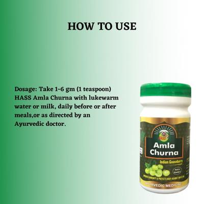 HASS Amla Churna (Pack of 4 x 100 gm) 1's - Speciality Medicines