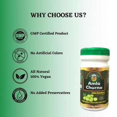 HASS Amla Churna (Pack of 4 x 100 gm) 1's - Speciality Medicines