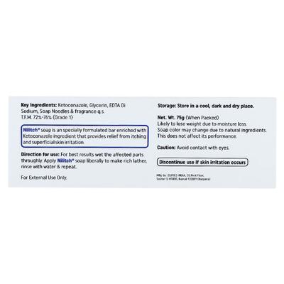 NIL ITCH Soap 75gm - Fungal Infections-Taa