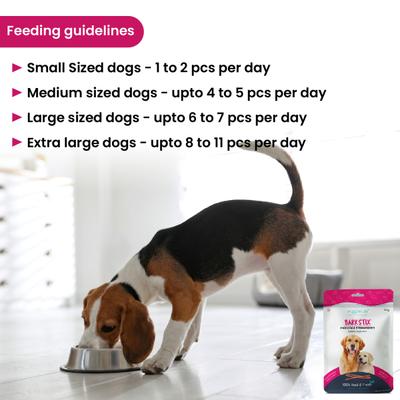 Wiggles Barkstix Dog Treats Chicken & Strawberry 100 gm - Petfood