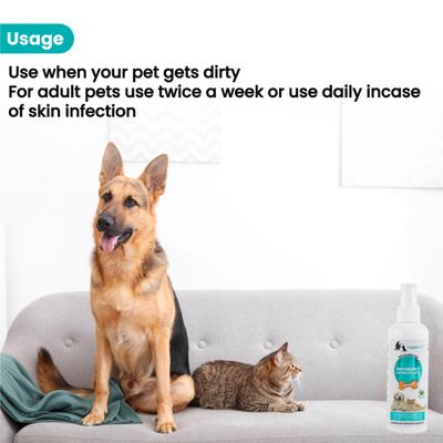 Wiggles Naturopet Organic Dry Waterless Bath Dogs Cats Shampoo 200 ml - Pet Grooming