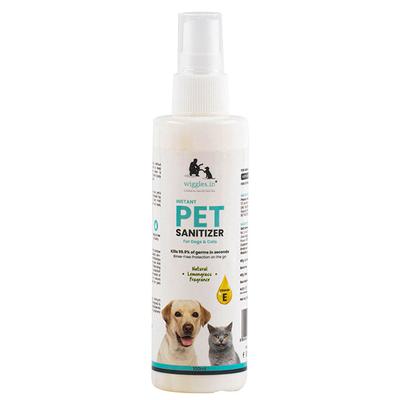 Wiggles Pet Dogs & Cats Sanitizer Spray 100 ml - Pet Grooming