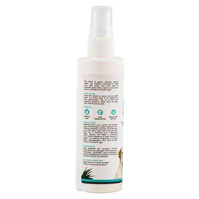 Wiggles Pet Dogs & Cats Sanitizer Spray 100 ml - Pet Grooming