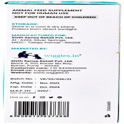 Wiggles Pet PAWerful Dogs & Cats Calcium Supplement Phosphorus Syrup 200 ml - Pet Healthcare