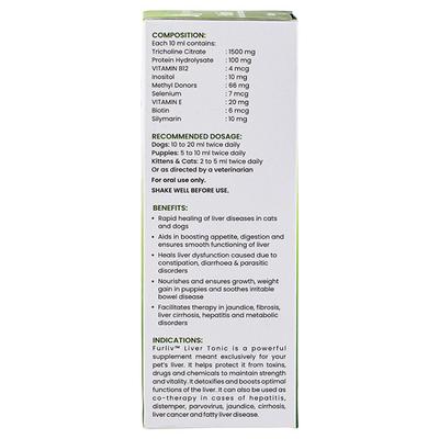 Wiggles Furliv Liver Dogs & Cats Tonic Syrup 200ml - Pet Healthcare