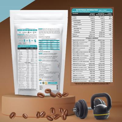 Onelife Whey Protein Powder - Cafe Mocha (Pouch) 1 kg - Workout Essentials