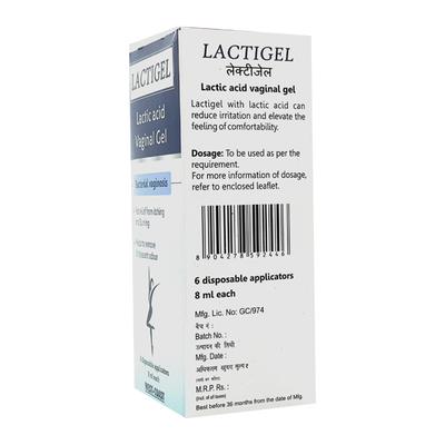 LACTIGEL Vaginal Gel 8ml - Vaginal Conditions-Pre