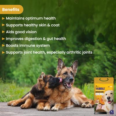 Wiggles Ykibble Dog Food Adult Pet 2800 gm - Petfood