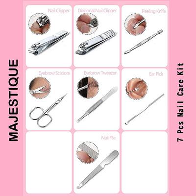 Majestique Nail Filer Attractive Jet Black Professional Nail Buffer Great For Travel Or Home Use 1's - Manicure & Pedicure Kits