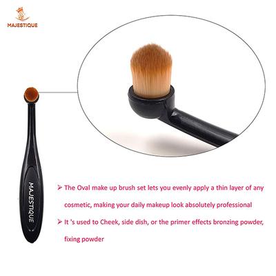 Majestique Supple Oval Makeup Brushes 1's - Face Brush